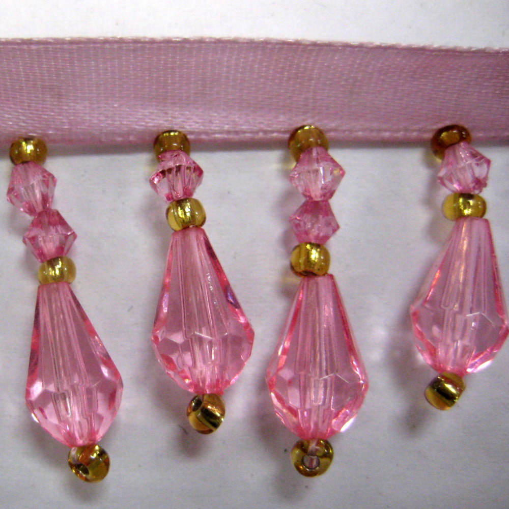 GLASS BEADED FRINGE GLASS BEADED FRINGE